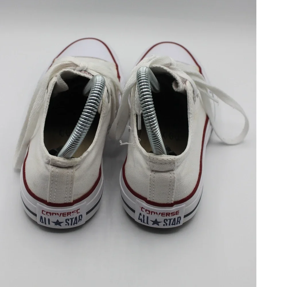 Converse Chuck Taylor All Star Low Top White Canvas Sneakers Mens 3.5 Wos 5.5‎ - Picture 4 of 8